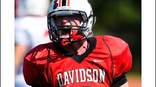 John Behm  Davidson College Football Highlights [upl. by Eceinahs]