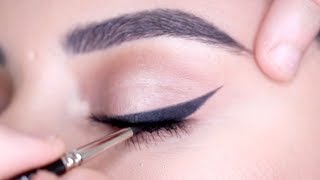 HOW TO GEL EYELINER  Hindash [upl. by Adnalro79]