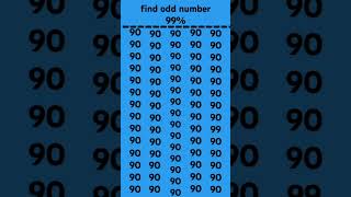 find odd number 99 [upl. by Marin]