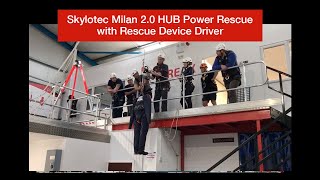 Skylotec Milan 20 HUB Power Rescue with Rescue Device Driver [upl. by Yelyak908]