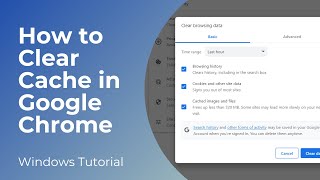 How to Clear Cache in Google Chrome  Delete Browser Cache [upl. by Ricarda]