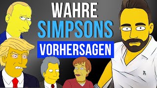 📺 Schockierend REAL Diese SimpsonsVorhersagen TRAFEN wirklich EIN [upl. by Pickar630]