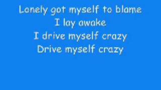 I Drive Myself Crazy  NSync  With Lyrics [upl. by Cinda778]