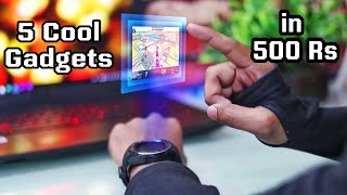 5 Futuristic Cheapest Gadgets under 500 Rs With Water Experiment  Electronic Devices  Divraksha [upl. by Yroggerg]