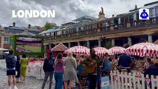 London Summer Walk 🇬🇧 BIG BEN amp London Eye to Covent Garden  Central London Walking Tour [upl. by Legnalos]