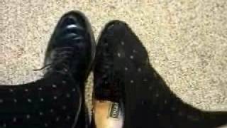 Cole Haan Black Split Toe Oxford [upl. by Alyahc]