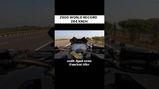 Z900 New Record 🌍 z900 top speed  Ancient Rider  trending z900 youtubeshorts subscribe [upl. by Coraline258]