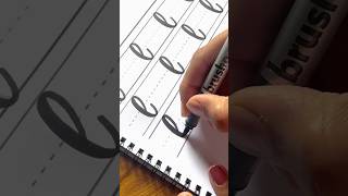 Calligraphy practice video🖊️😊 calligraphyforbeginners handlettering handwriting [upl. by Adonis448]