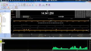 Ham Radio Deluxe  Bandscope [upl. by Onra619]