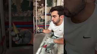 TIPS  passer sa plomberie dans le doublage tutorial travaux renovation tips plomberie [upl. by Art278]