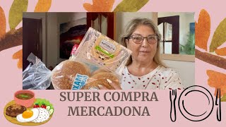 🛒 SUPER COMPRA EN MERCADONA  ALIMENTACION Y ALGO MAS 🛒 [upl. by Bloom]