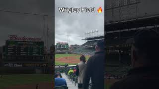 Wrigley Field is elite 🔥mlb shorts fyp wrigleyfield cubs viral stadium [upl. by Nosila308]