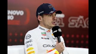 Max Verstappen calls out British media in press conference after winning Brazilian GPMax Verstappen [upl. by Yolanda]