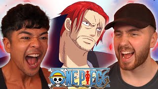 SHANKS STOPS THE WAR  One Piece Episode 487  488 REACTION  REVIEW [upl. by Nahij718]