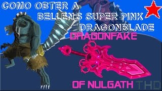 【AQW】Como Obter a Beleens SUPER PINK DragonBlade 2015 [upl. by Photima]