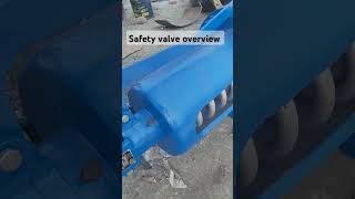 Safety valve exhaust line safety valve safety valve overview [upl. by Niryt]