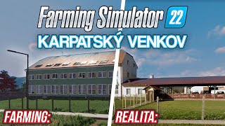 NOVÁ SLOVENSKÁ MAPA  Farming Simulator 22 Karpatský venkov [upl. by Emiolhs]