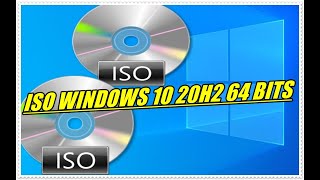 Como Ter a Imagem ISO Oficial do Sistema Windows 10 20H2 de 64 Bits [upl. by Shelton]