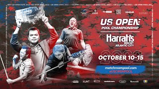 WATCH LIVE  Day Three  2022 US Open Pool Championship [upl. by Aisauqal]