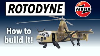 2024 AIRFIX ROTODYNE VINTAGE CLASSIC  how to build it [upl. by Madda]