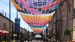 Así esta quedando la CALLE CARRANZA a DOS DÍAS de FERIA DE SAN MARCOS 2024 Aguascalientes [upl. by Pickett]