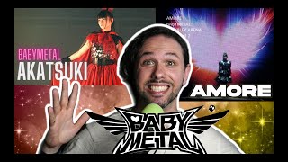 Babymetal 🦊 Akatsuki amp Amore LIVE DOUBLE REACTION [upl. by Von]