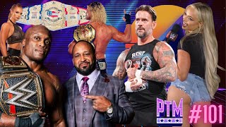 PTM 101  CM Punk News  Joe Hendry quotBuriedquot  Bobby Lashley amp MVP Leaving WWE  AEW Blood amp Guts [upl. by Azmah780]