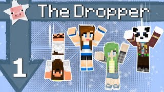 Minecraft The Dropper  Episode 1 quotRunterfalldingensquot mit Petey Lisa und Hose [upl. by Adnirem]