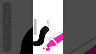 Handsome parasitic worm Its so crazy animation meme art handsome [upl. by Chet]