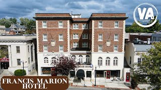 FRANCIS MARION HOTEL full tour  Marion Virginia [upl. by Boynton]