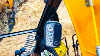 JCB New Model 2020 JS140  Rock Breaking Video  jcb india [upl. by Ahseym183]