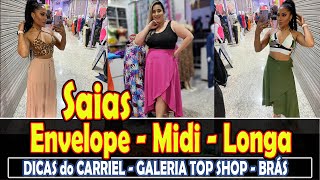 saia envelope midi longa comprasnobrás⭐ [upl. by Mahau]