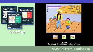 Laureates QuestionQuest® Language Intervention Software [upl. by Cardwell672]