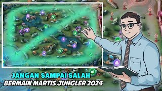 TUTORIAL MARTIS  Cara Rotasi Jungler Tank Di Meta Sekarang  Tutorial Jungler Tank 2024 [upl. by Kristopher359]