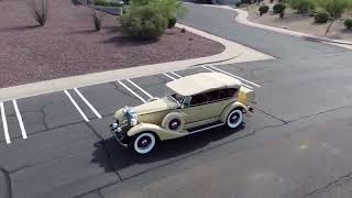 1933 Packard Eight Model 1002 Phaeton Hibernia Restoration Award Winner Perfect for CARavans [upl. by Erdnoid]