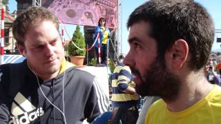 VI Media Maratón de Segovia 2012 Entrevista Ramsés 2532012 [upl. by Atlante]