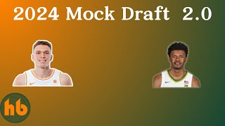 2024 Mock Draft 2 0 [upl. by Oynotna499]