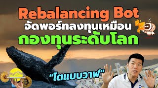 สอน Rebalance Bot ซื้อคริปโต ตามวาฬ กองทุนระดับโลก Pionex [upl. by Oiralih680]