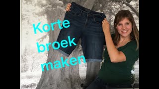 Korte broek maken [upl. by Caplan987]