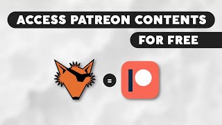 HOW TO SEE PATREON CONTENTS FOR FREE  NEW USERS [upl. by Nochur]