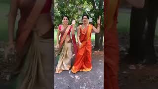 pandavar illam serial Aarthi subash tiktok performance and dubsmash video [upl. by Stavro24]