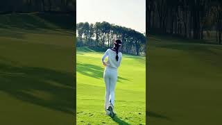 Play the same golf course after a year golf golffashion golfstyle 100golf golfswing golfwear [upl. by Corneille283]