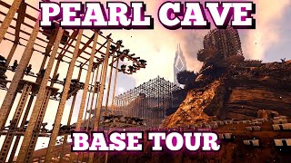 Pearl cave Center NZT Base tour Ark survival evolved Whos Alpha [upl. by Paza]