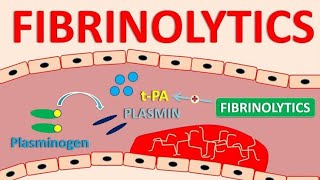 Fibrinolytic Drugs Thrombolytics [upl. by Jeff]