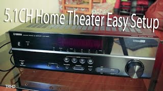 How to Setup Home Theater to TV  Very Easy [upl. by Bashee]