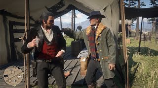 RDR2  The moment you can see Dutch and Hoseas friendship is old [upl. by Wakerly]