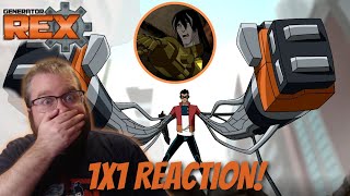 Generator Rex 1x1 quotThe Day That Everything Changedquot REACTION THE BEGINNING [upl. by Caitrin]