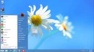 Enable Start Button On Windows 8 Using Classic Shell [upl. by Ennalorac]