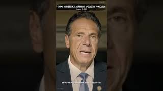 Cuomo Dismisses NY AG Report Apologizes To Accuser [upl. by Merrel]