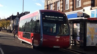 First day in ServiceCurtailed Go Ahead London ie16 LJ74BPY route 358 [upl. by Cattan431]